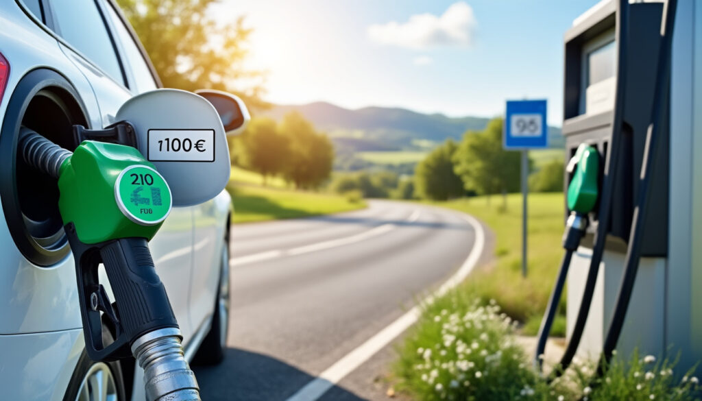 découvrez combien de kilomètres vous pouvez réellement parcourir avec 10 euros d'essence, en fonction de différents types de véhicules et conditions de conduite.