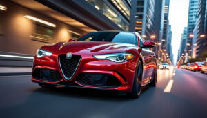 découvrez l'alfa romeo 6 underground, mettant en vedette la giulia quadrifoglio, un concentré de design italien et de performance spectaculaire.