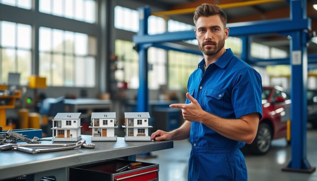 découvrez les tarifs de main d'œuvre en garage pour les logements t1, t2 et t3 et comprenez les différences de coûts selon la taille de votre habitation.