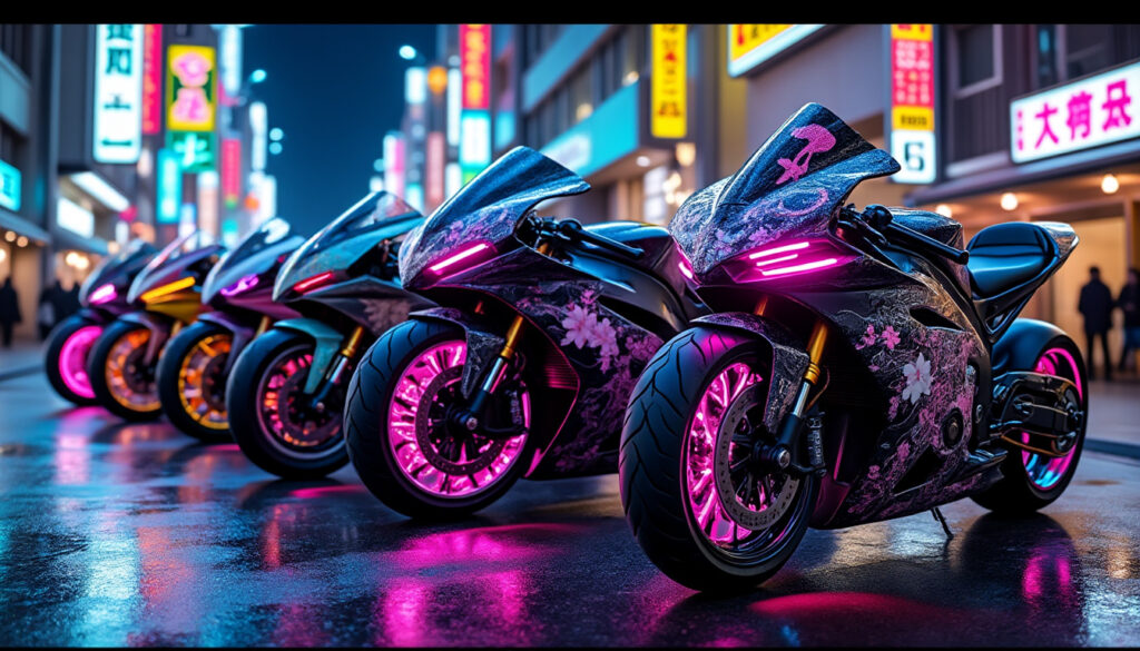 découvrez l'univers fascinant des customs japonais, où créativité et ingénierie se rencontrent pour créer les motos les plus folles et uniques du japon.