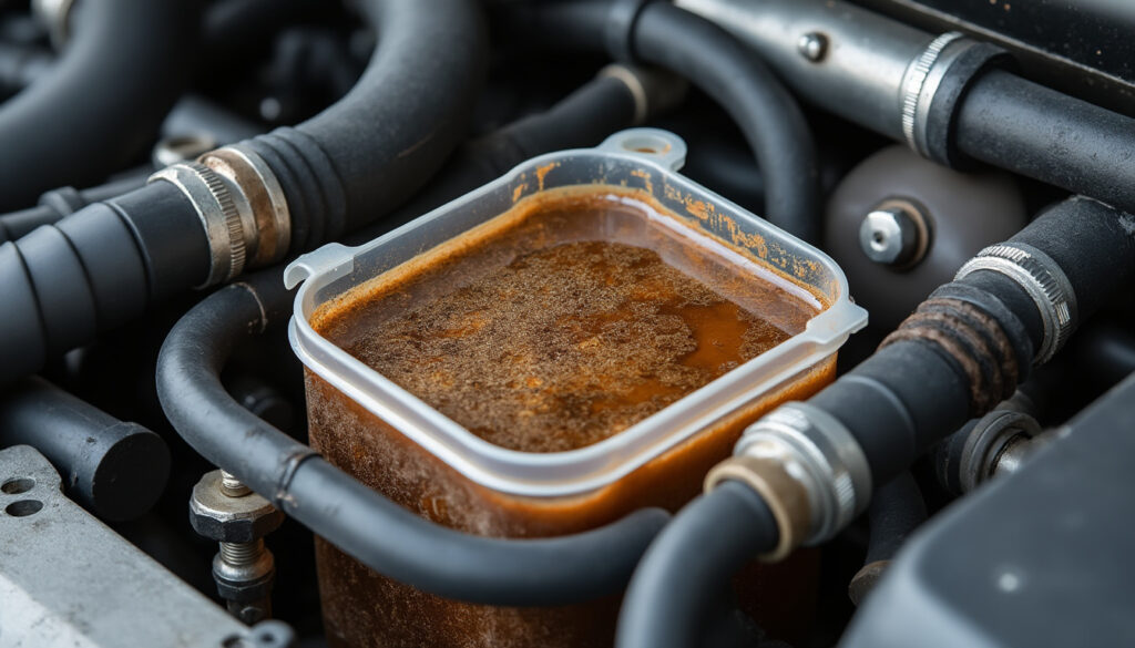découvrez si un liquide de refroidissement marron est un signe grave pour votre véhicule et apprenez à identifier les causes et solutions possibles.