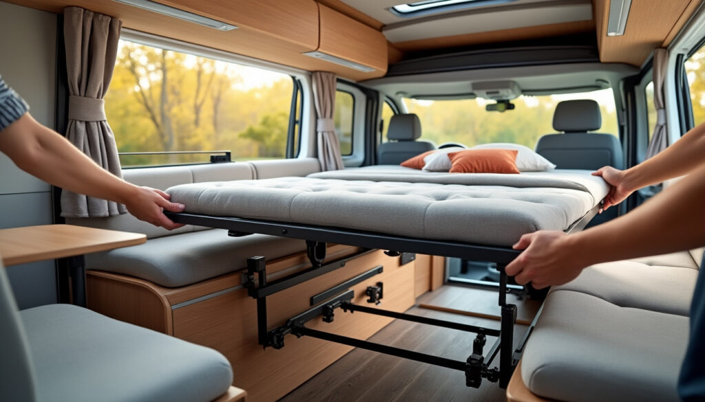 découvrez comment monter facilement le lit dinette fiat ducato avec nos astuces pratiques pour un aménagement optimal de votre camping-car.