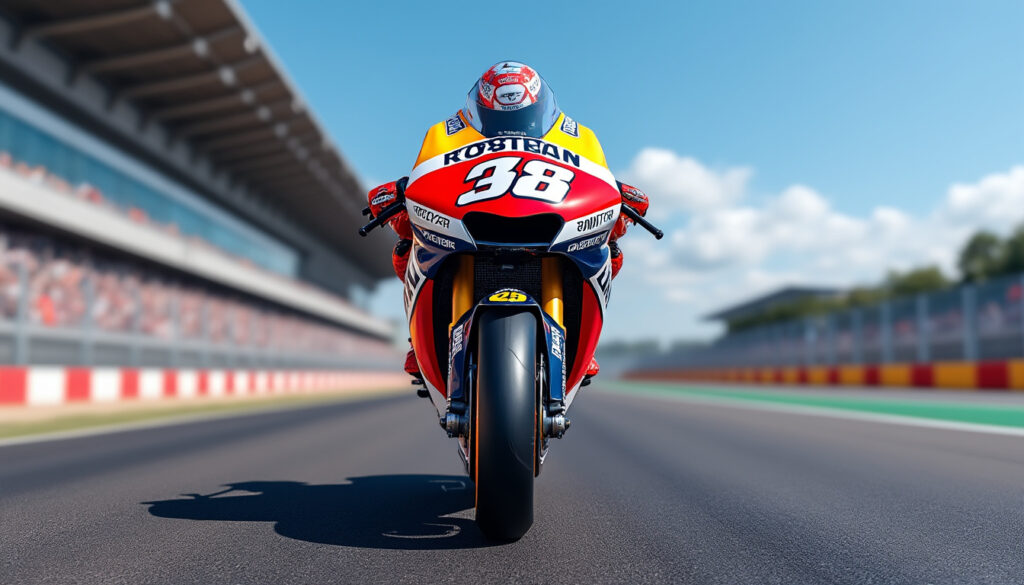 découvrez le poids d'une moto de motogp et comment ce facteur influence les performances en compétition. informez-vous sur les spécificités techniques des motos de course.