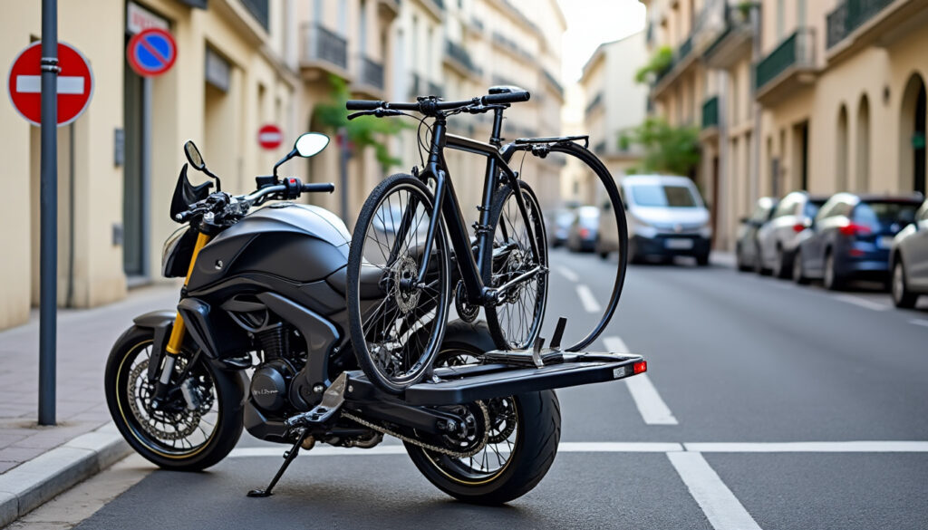 découvrez si installer un porte-vélo sur une moto est légal ou interdit en france, les règles à respecter et conseils pour un transport sécurisé.
