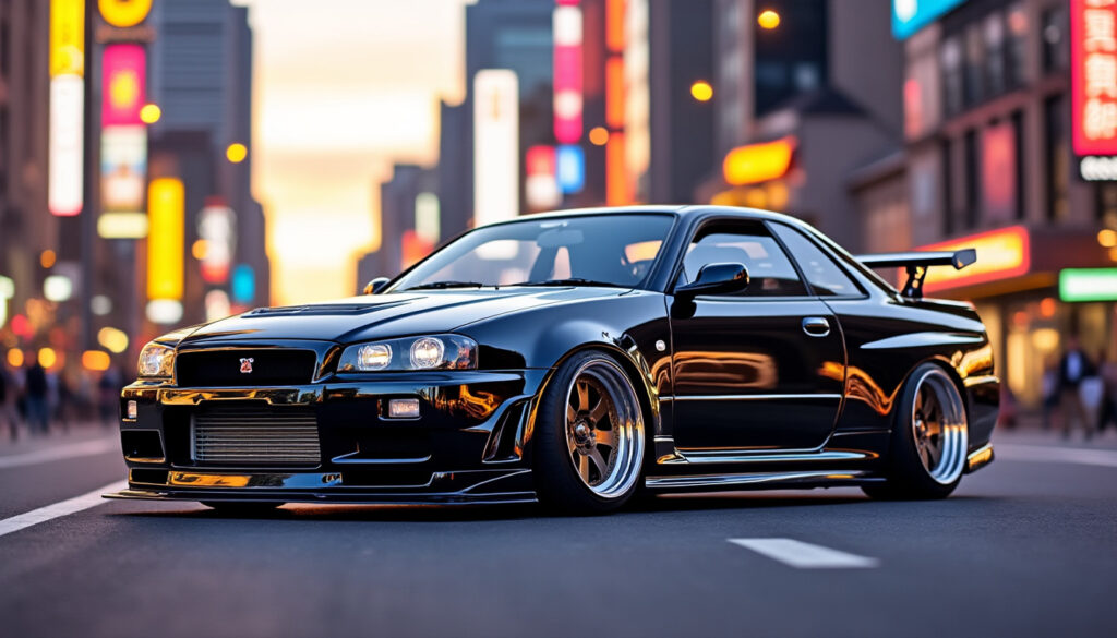 découvrez la r34 skyline sedan, une version rare et emblématique dont la valeur ne cesse d'exploser sur le marché. plongez dans l'univers de cette sportive légendaire.