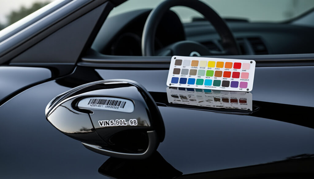 découvrez comment trouver facilement le code couleur de votre voiture en utilisant son numéro vin pour des réparations et retouches précises.