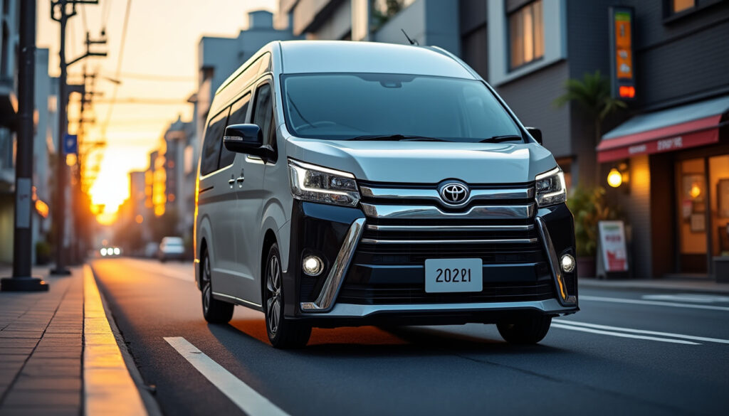 découvrez le toyota hiace 2024 : le célèbre van japonais fait son retour avec un design modernisé, des équipements repensés et une nouvelle ambition.